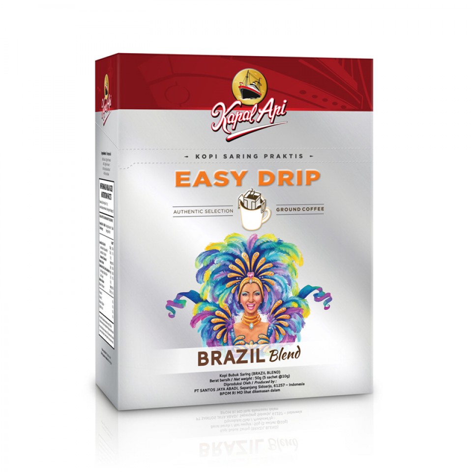 Kacang Iyes KAPAL API DRIP BRAZIL DUS FastanaStore Official E 