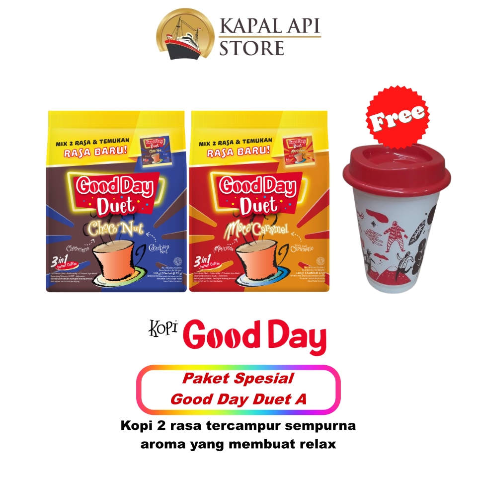Paket Spesial Good Day Duet A | Kapal Api Store: Official E-Commerce PT  Kapal Api Global