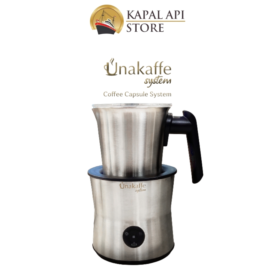 UNAKAFFE SYSTEM MILK FROTHER SILVER Kapal Api Store Official E