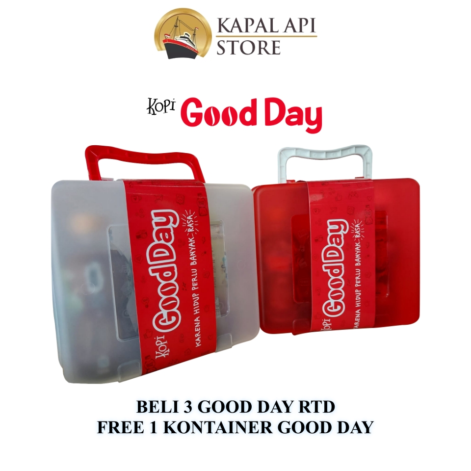 BELI 3 GOOD DAY RTD FREE 1 KONTAINER GOOD DAY Kapal Api Store