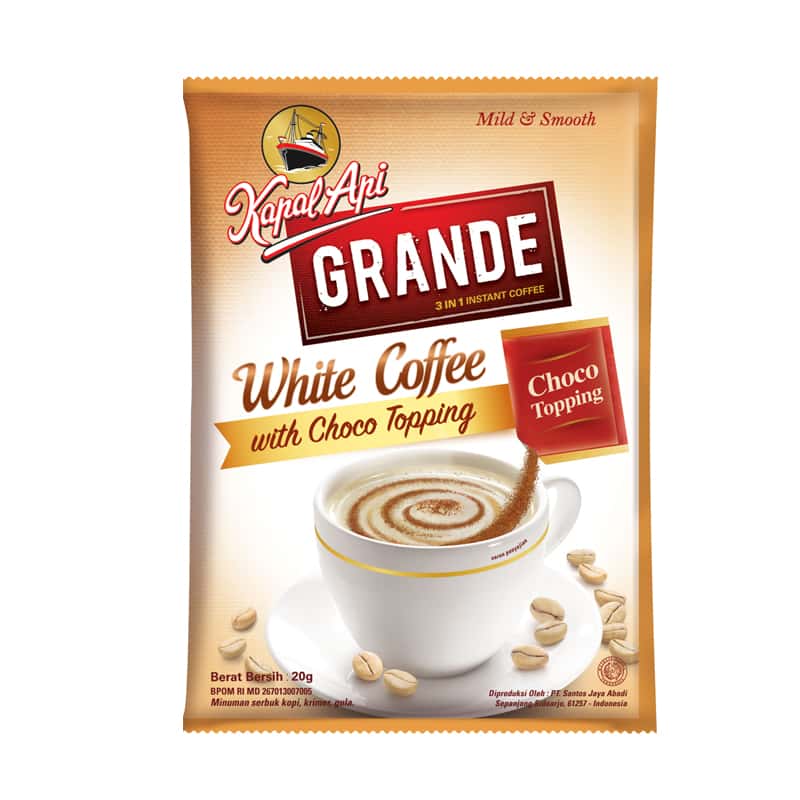 KAPAL API GRANDE WHITE COFFEE (RENTENG) Kapal Api Store